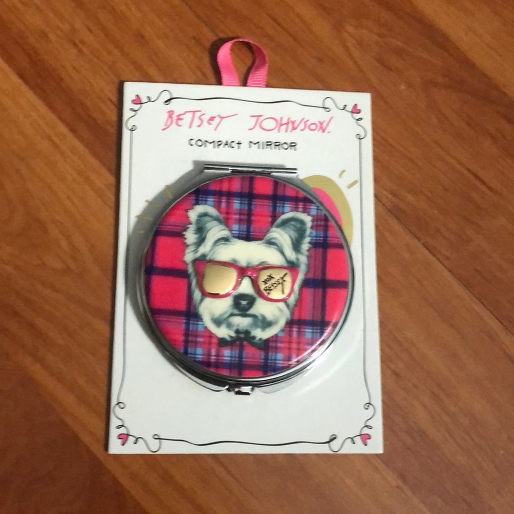 Betsy johnson compact mirror